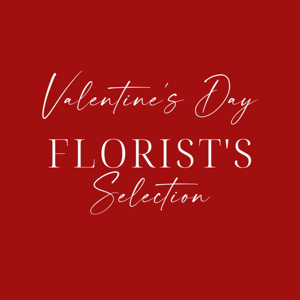 Valentine`s Day Florist Selection