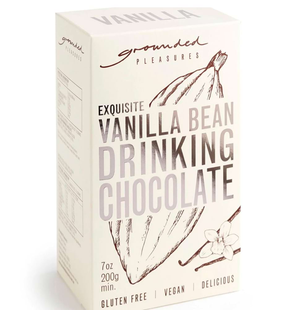 Grounded Pleasures | Vanilla Bean Drinking Chocolate