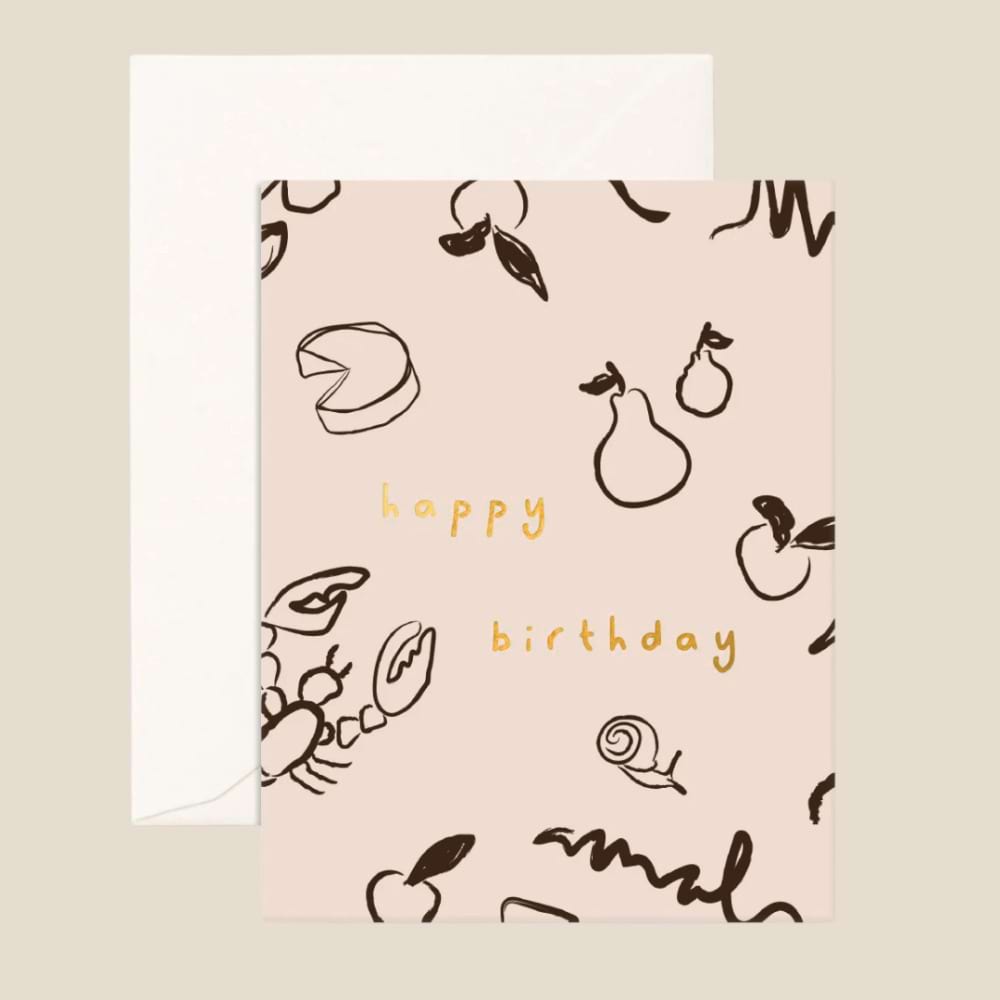 Happy Birthday Greeting Card