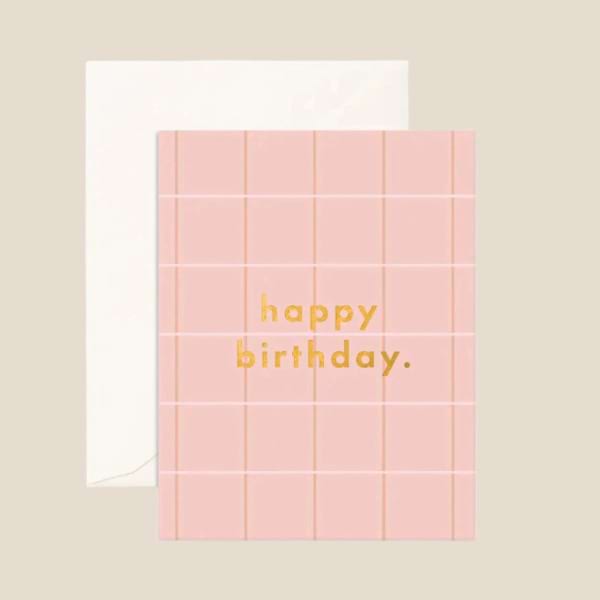 Happy Birthday Greeting Card