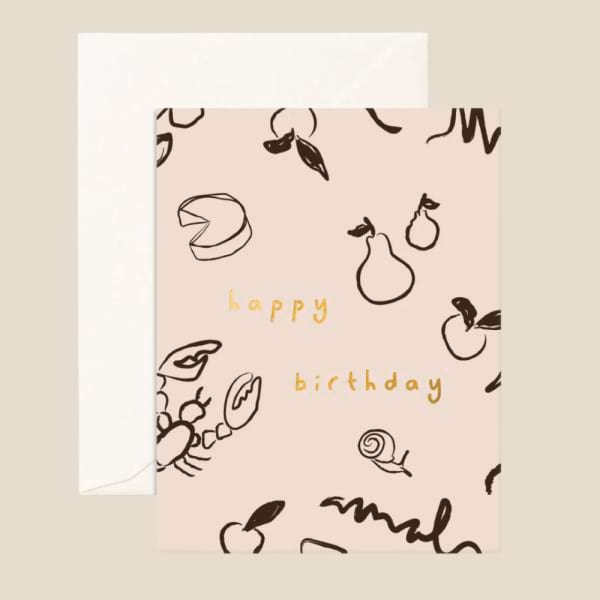 Happy Birthday Greeting Card